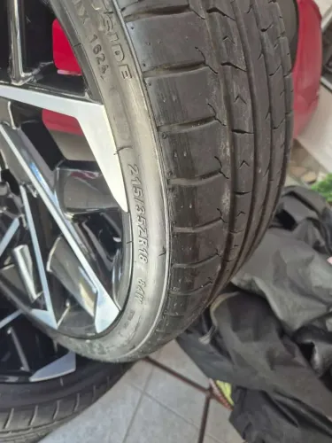 Rodas aro 18 Diamantada + pneus Firemax 215/35  R18