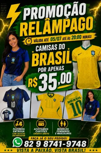 camisas do Brasil!!