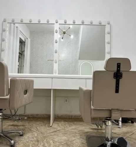 Bancada camarim espelho