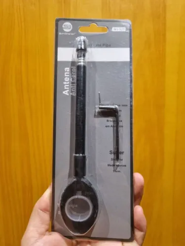 Antena Corta Pipa Moto Retrátil Anti CeroL.