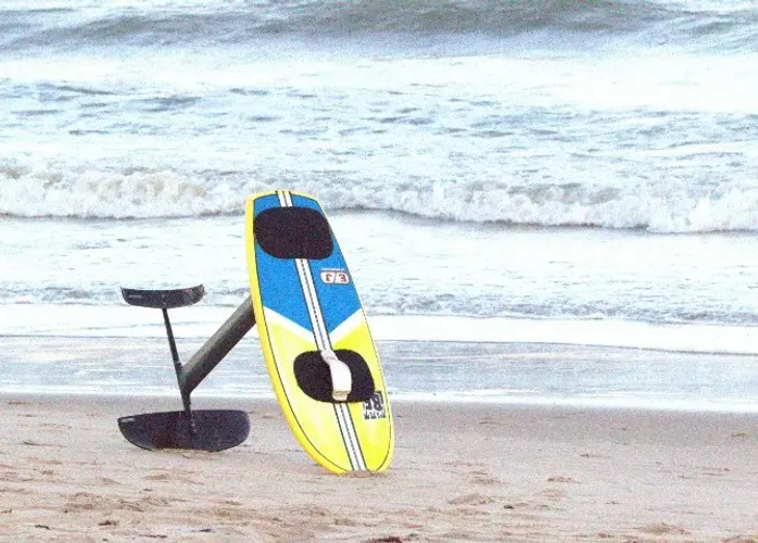 esporte, kitesurf hydrofoil