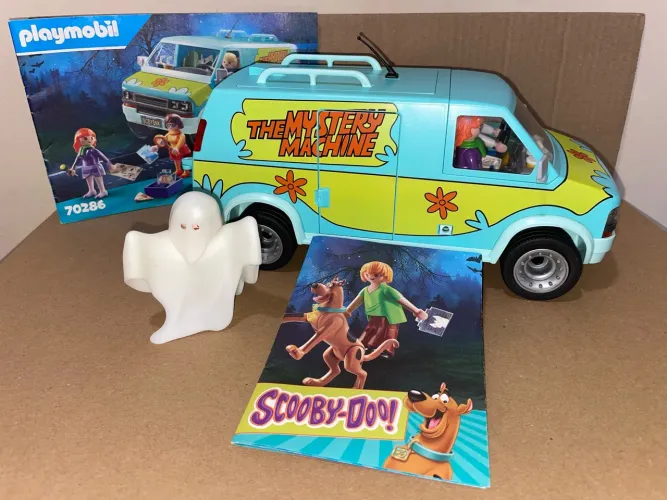 Playmobil Máquina Mistério Mystery Machine Scooby Doo 70286