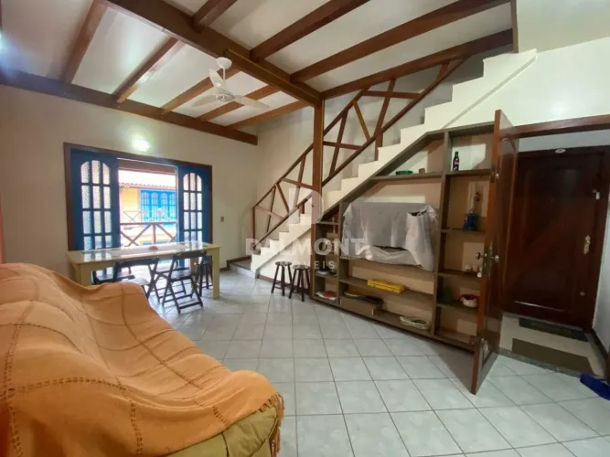 Peró - Cabo Frio - Apartamento Duplex mobiliado - 3 Suítes - 120m²