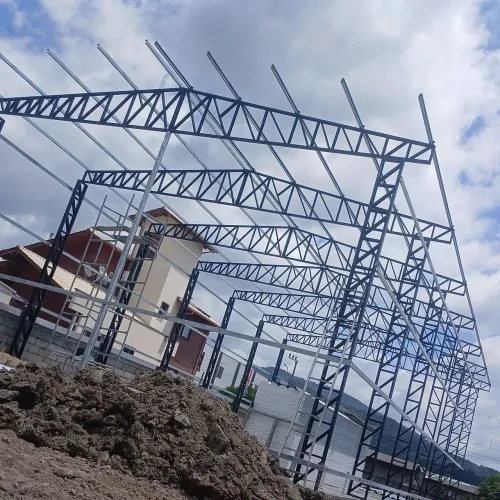 Marcelo estruras metálicas e pilares de concreto