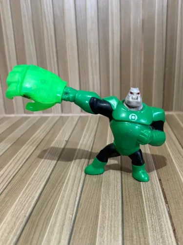boneco mcdonalds dc comics lanterna verde kilowog