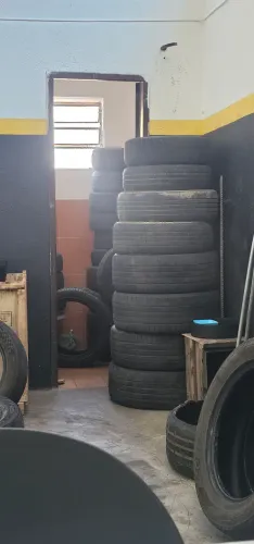 Pneus descartados