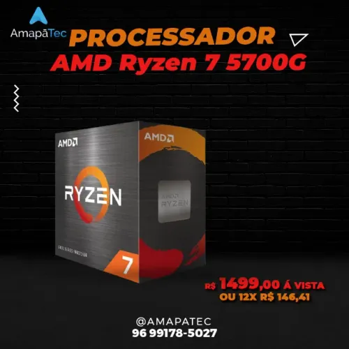 Processador AMD Ryzen 7 5700G