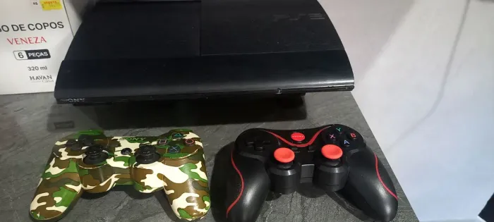 PS3 SUPER SLIM / ACEITANDO PROPOSTA - 100%