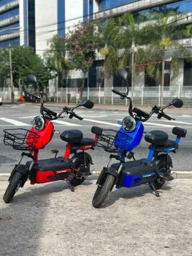 Bike eletrica E-town Potencia 800W Nova C/Garantia