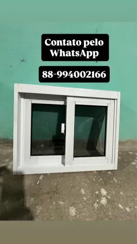Vitrô / vitro de alumínio / banheiro / janelas