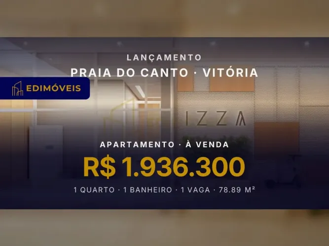 Última Unidade: Apartamento com Varanda e Área Externa na Praia do Canto!