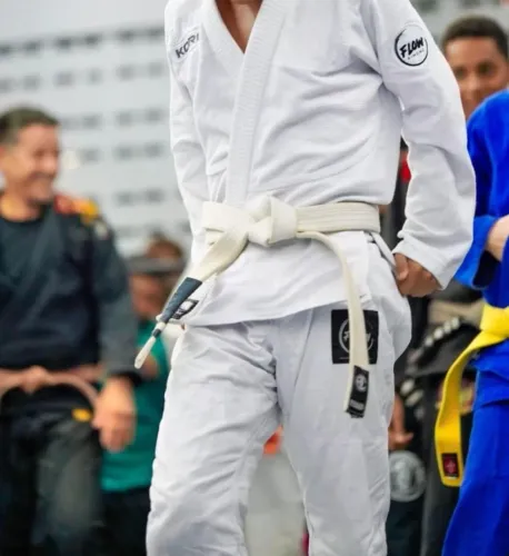 Kimono jiu-jitsu trançado tamanho A2