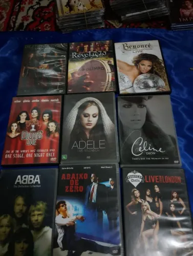DVD música e filmes