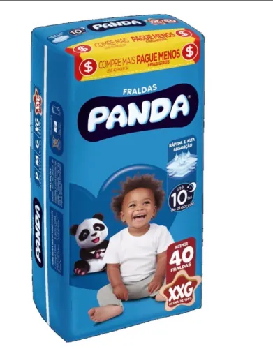 Fraldas Panda 