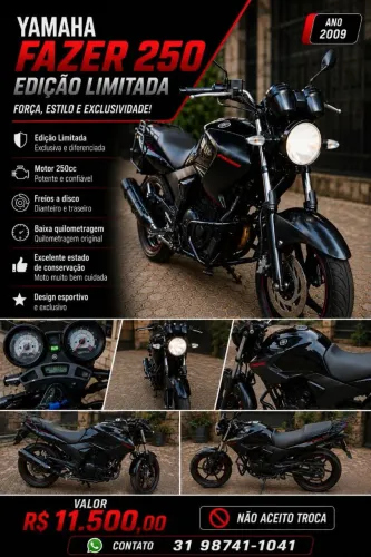 Moto fazer 250/2009