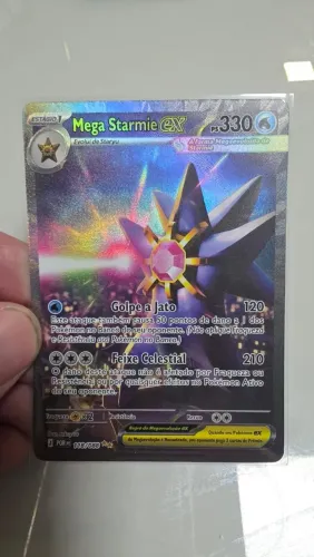 Mega starmie ex secreto raro - niermint novo