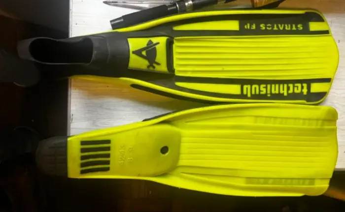 Nadadeira Pé De Pato Technisub Italiana Profissional 32-43