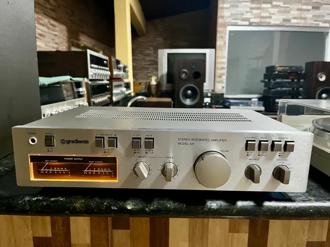 Amplificador Gradiente Model 126 - Revisado!!!