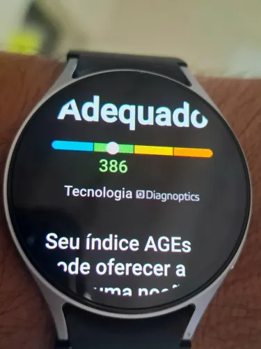 Galaxy Watch7 44mm 2 meses de uso + capinha protetora de tela IMPECÁVEL NA CAIXA FOTO REAl