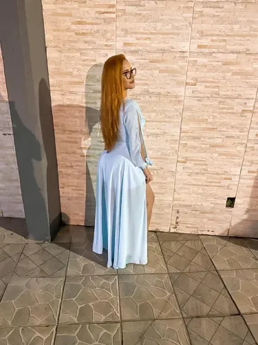 Vestido leve, para casamento ou praia
