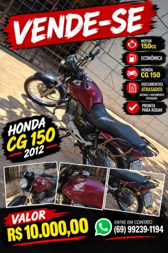 Honda CG 150 FAN Esdi/ 150 FAN Esdi Flex 2012
