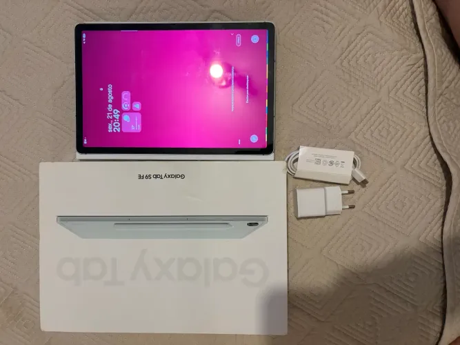 Samsung Galaxy Tab S9 FE 128GB ? Impecável, bateria de fábrica