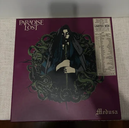 Box Paradise Lost Medusa - LP e CD