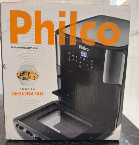   Air Fryer Oven Philco 12l Pfr2200p Preta 127v (lacrada) 