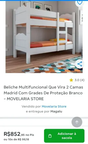 Cama beliche