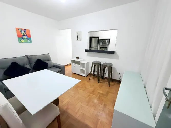APARTAMENTO MOBILIADO PARA LOCACAO PROXIMO AO PARQUE DA ACLIMACAO - 50M2