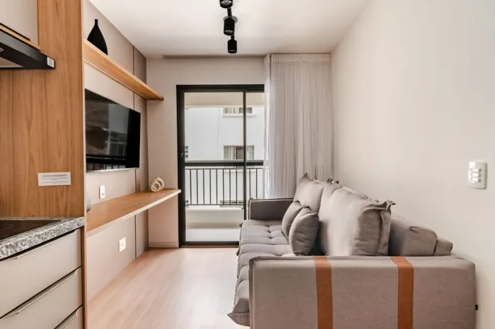 Apartamento com 1 Quarto para alugar, 29m² - Perdizes
