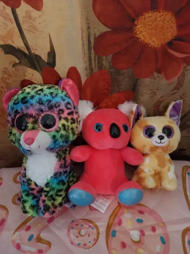 KIT COM 3 PELÚCIAS