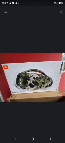 JBL Boombox 3 nova zero lacrada garantia 1 ano