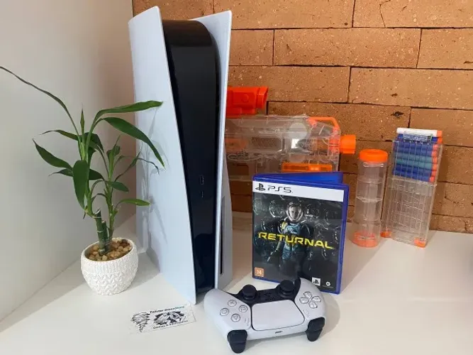 Playstation 5 C/ Leitor de DVD - Semi Novo - C/ Garantia!! Somos Loja!!