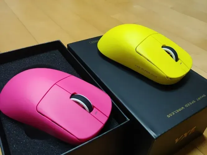 Mouse Gamer VXE R1 PRO MAX 4K YELLOW