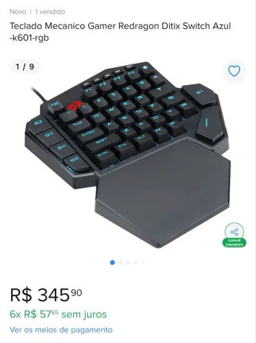 Teclado gamer