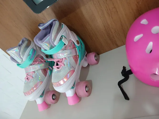 Patins 4 rodas infantil