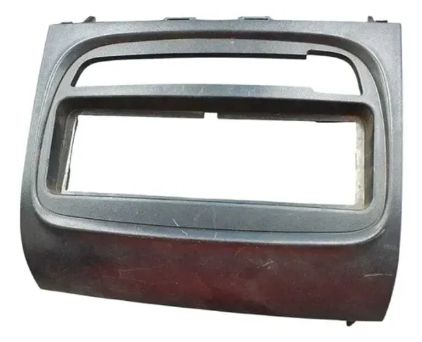 Moldura Radio Fiat Strada Siena Palio 13/19 Detalhe Preto