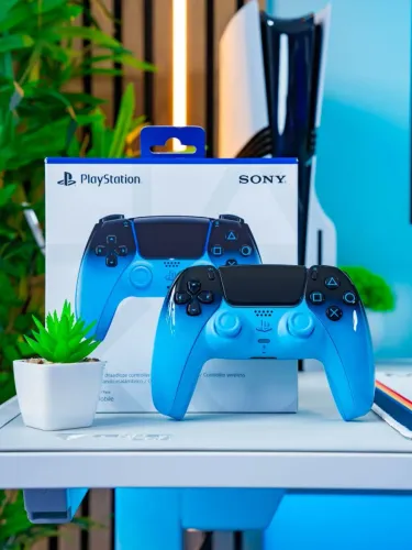 Dualsense PS5 Rhythm Blue edição especial 