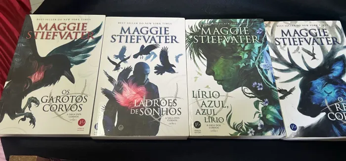 Série garotos corvos 4 livros