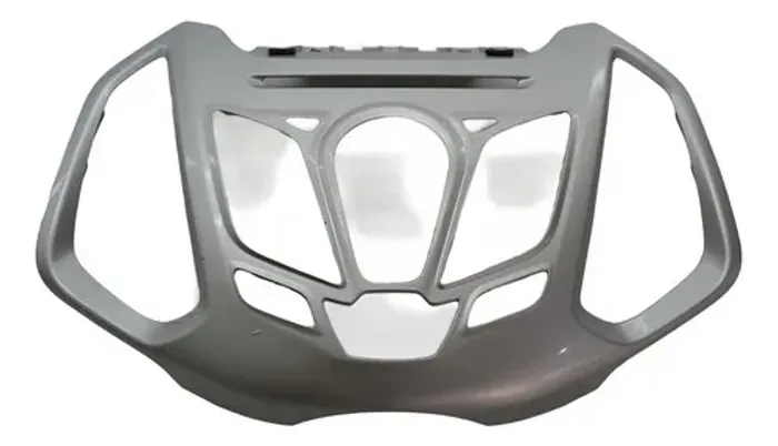 Moldura Central Painel Difusor Radio Ecosport 2013 Original Cinza