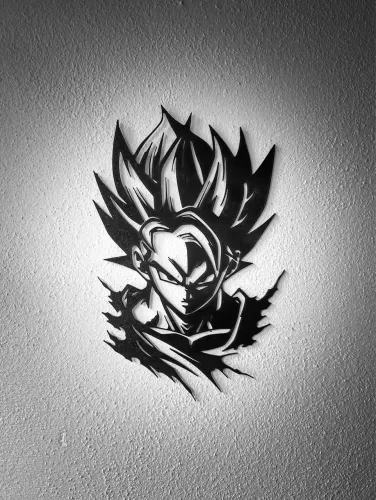 Quadro Decorativo 3D Geek em Relevo - Efeito Sombra