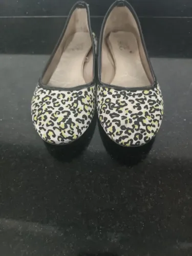 Sapatilha Animal Print Oncinha / Leopardo - Tamanho 36