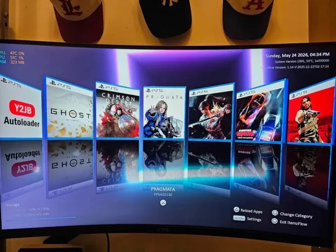 Ps5 pro 2tb 10.01 desbloqueado