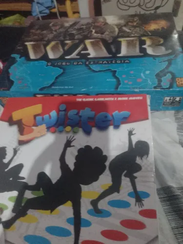 Jogo de tabuleiro+jogo Twister original americano 130