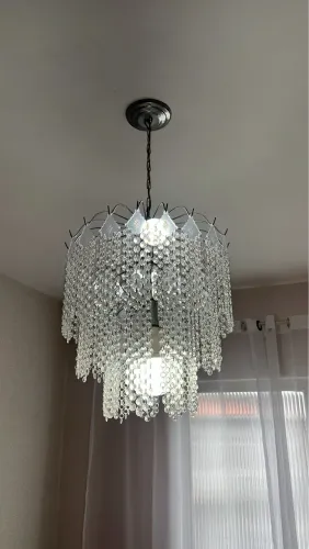 Lustre cristal acrílico