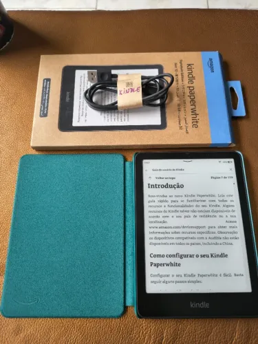 Kindle Paperwhite Signature Edition 32GB (12ª Geração) + Capa Original Amazon + NF