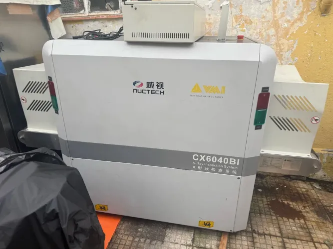 Nuctech 6040 BI - Máquina inspeção bagagem