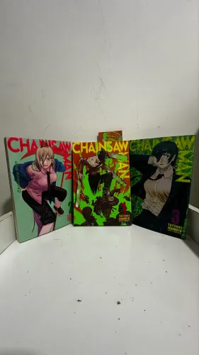 Manga Chaisaw man Vol 1,2,3