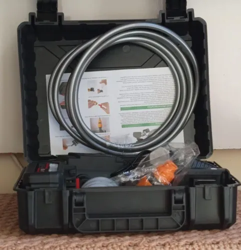 Lavadora de alta pressão portátil com bateria